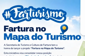 FARTURA NO MAPA DO TURISMO