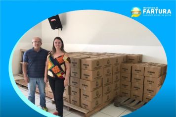 Solidariedade em alta: Fundo Social recebe 400 cestas básicas do FUSSP e beneficia famílias