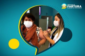 Saúde de Fartura convoca moradores para atualizarem vacinação antiCovid