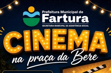No próximo sábado tem Cinema na Praça