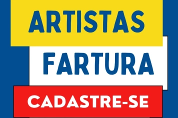 Cadastramento de Artistas de Fartura é Permanente!