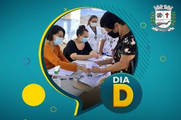 Saúde começa distribuir senhas para a vacinação no “Dia D”