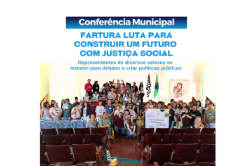 Conferência da Assistência: Fartura luta para construir um futuro com justiça social