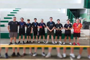 III Copa Fartura Regional de Tênis de Mesa reúne mais de 60 atletas.