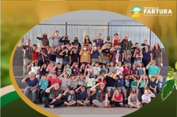 Grupo Escoteiro Pérola do Vale participa de atividades na Escola João Batista de Oliveira
