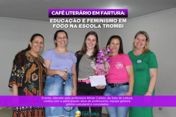 Café Literário em Fartura: Educação e Feminismo em foco