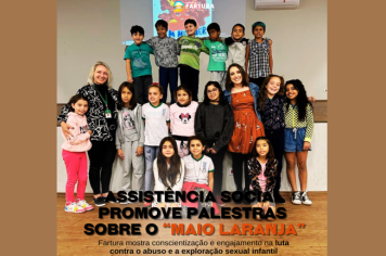 Assistência Social promove palestras sobre o “Maio Laranja”