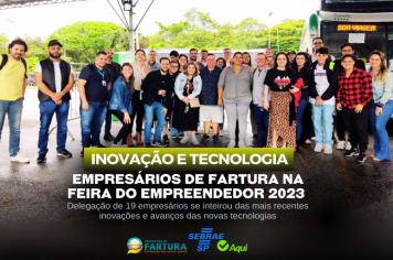 Empresários de Fartura exploram as fronteiras da inovação na Feira do Empreendedor 2023 