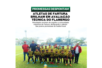 Atletas de Fartura brilham em Avaliação Técnica do Flamengo: Promessas do Futebol despontam