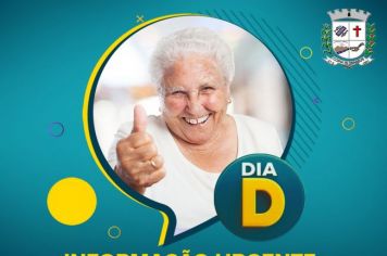 Fartura antecipa vacinação de idosos de 72 a 74 anos para o “Dia D”