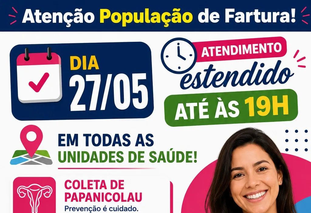 Unidades de saúde funcionarão em horário estendido