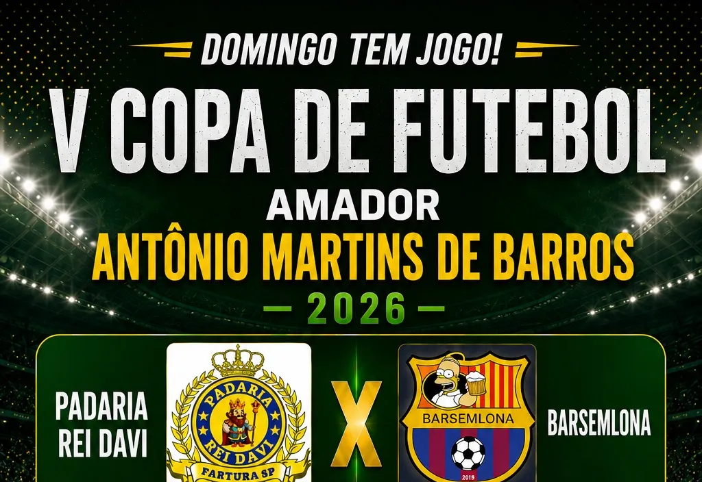V Copa de Futebol Amador será no próximo domingo