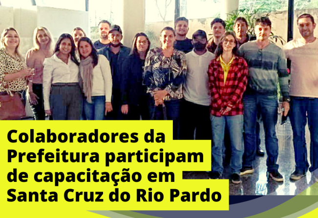 Colaboradores da Prefeitura participam de capacitação em Santa Cruz do Rio Pardo