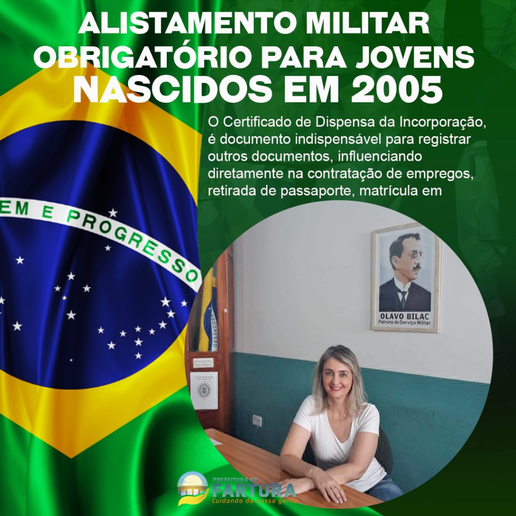 Jornal Sudoeste do Estado - Atenção jovens nascidos em 2005 para alistamento  no Exército Brasileiro