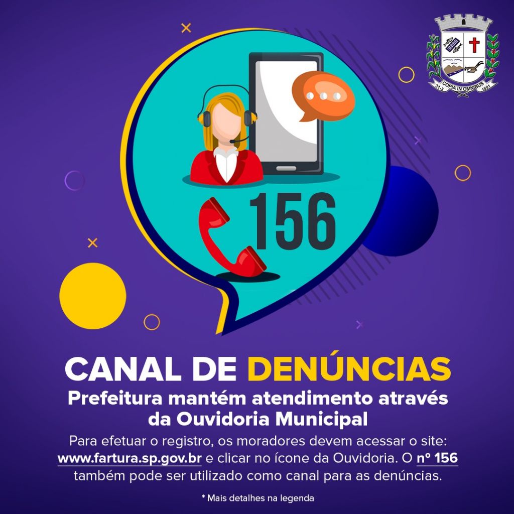 Tem alguma denúncia, reclamação ou sugestão? Use os canais da Ouvidoria -  Prefeitura de Porto Ferreira